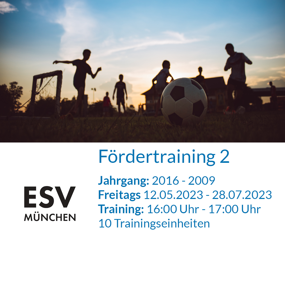 Fördertraining Fussballschule München