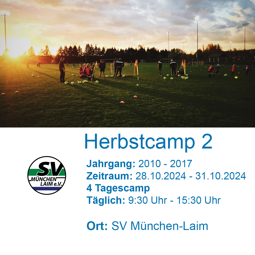Fußballschuhe München Herbstcamp