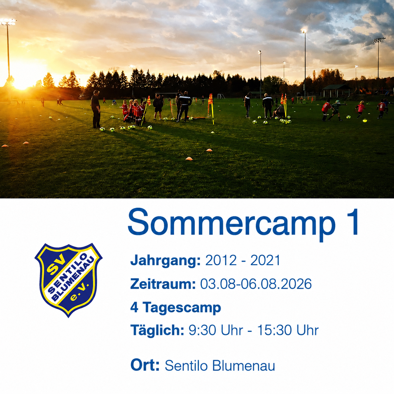 Fußballschuhe München Sommercamp